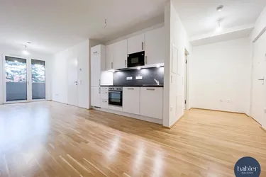 Gepflegte 2-Zimmerwohnung mit Balkon im preisgekrönten Wohnquartier „THEOs“