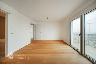Erstbezug 4-Zimmer Wohnung mit Balkonen und Dachgarten, Nähe Alte Donau