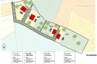 4 Luxus-Anwesen im PARK – Exklusives Baugrundstück südlich von Wien