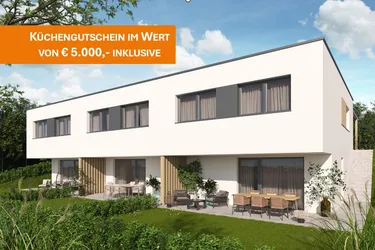 NEUBAU - Modernes Reihenhaus in attraktiver Lage in Eggelsberg - Provisionsfrei