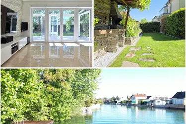 Haus am See - Eigengrund - Wohnen wie im Urlaub - Seezugang mit privatem Bade-Steg - Sackgasse