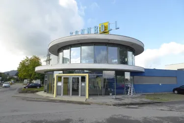 Büroabteil im Gewerbegebiet