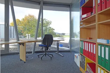 Büroabteil im Gewerbegebiet