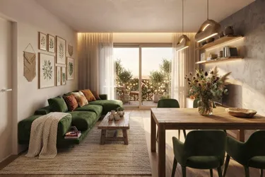 Zwei Zimmer, viel Freiraum - moderne Wohnung mit großer Terrasse (B5)