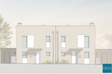Geräumige Doppelhaushälfte mit Terrasse und Garten im Grünen