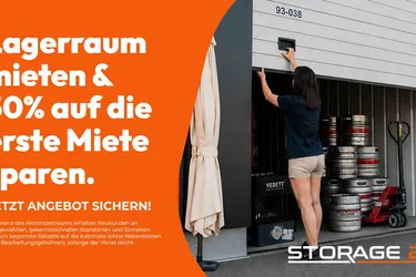SOMMERAKTION! 28-112m² Lager- &amp; Hallenflächen zur Miete