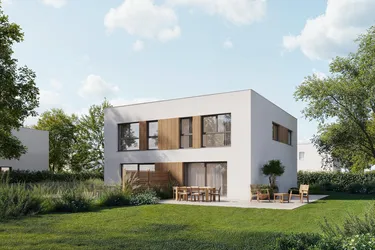 Neubau: Doppelhaushälfte 119 m² mit Garten in Sitzenberg-Reidling