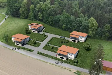Expose 1.263m² großes Grundstück in Aussichtslage in Gniebing bei Feldbach - BAUPLATZ -