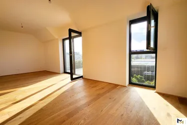 Weitblick &amp; Sonnenschein Maisonette-Dachgeschoss-Wohnung mit 2 Terrassen 2 Bädern und 4 Zimmer