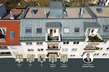 Expose Dachgeschosswohnung mit tollem Ausblick | Balkon | 5. Liftstock