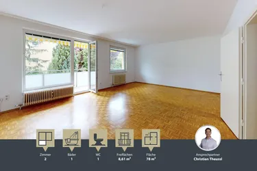 OBER ST. VEIT || inkl. schöner 9 m² Loggia || beg. Kleiderschrank || in Villengrünlage von Hietzing