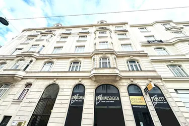 OBJEKT MIT FLAIR! REPRÄSENTATIVES GESCHÄFTLOKAL IN TOP LAGE - AM RANDE DES 1. BEZIRKES