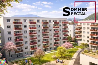 AKTION! 2 MONATE MIETFREI! KOMPAKTE 3 ZIMMERWOHNUNG MIT BALKON!