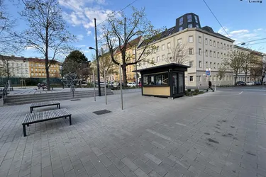 Neuwertiger Imbissstand in Toplage beim Reinlpark – betriebsbereit mit kompletter Ausstattung