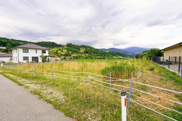 Ebenes Grundstück inklusive Hausplan in sonniger Lage in St. Margarethen / Wolfsberg