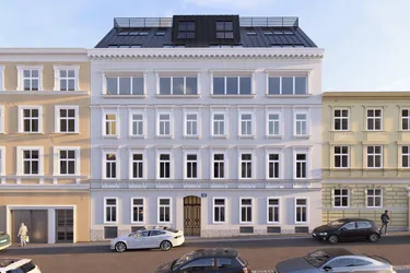 BESTANDSFREIES - BAUBEWILLIGTES ZINSHAUSPROJEKT MIT AUFSTOCKUNGSPOTENZIAL - GEEIGNET FÜR APARTMENTHAUS - MARIAHILFERSTRASSE NÄHE - U4 LÄNGENFLEDGASSE 750 M