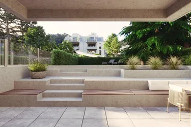Abkühlen im hauseigenen Pool .... Ihre Traumwohnung mit Terrasse oder Garten und Fernblick Nähe Maurer Wald PROVISIONSFREI !!