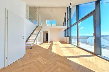 Penthouse mit 5.5 Zimmern und Balkon am Waldrand