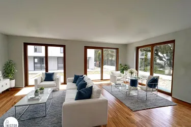 Moderne Doppelhaushälfte mit Garten in Ruhelage! I Mühlwasser