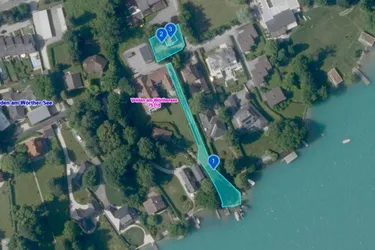Traumhaftes Grundstück u. Seezugang in der Veldener Bucht – seltene Gelegenheit mit Zweitwohnsitzstatus