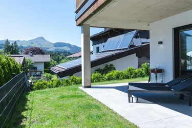 Exklusive Gartenresidenz mit Bergblick in Fieberbrunn
