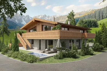 Expose Traumhaftes Tiroler Chalet im Bergdoktordorf Ellmau zu kaufen