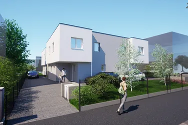 Erzherzog 4Living | Ziegelmassive Doppelhaushälfte in Kagran | Haus 1