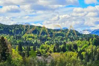 Bergblickgrundstück mit Südausrichtung