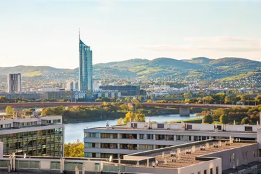 Exklusives Stadtdomizil mit Traumaussicht an der neuen Donau!