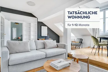 Beste Lage im 7. Bezirk - Traumhaft sanierte Wohnung, helle &amp; geräumige 3 Zimmer, UBahn in Gehweite (VIE26)