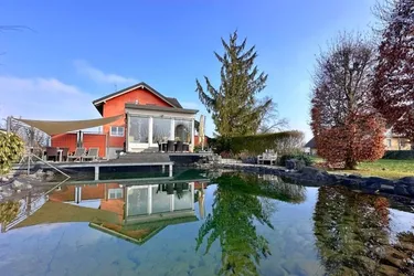 Idyllische Ruheoase – Haus mit Schwimmteich undgroßzügigem Grundstück in Hard!