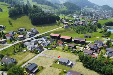 Attraktives Grundstück in ruhiger und zentraler Lage von Tschagguns!