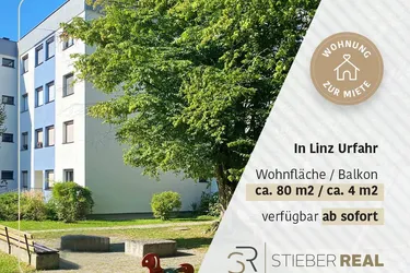 WOHNfühlen - Helle 3-Zimmer-Wohnung mit Pöstlingbergblick - Heizkosten inkludiert!