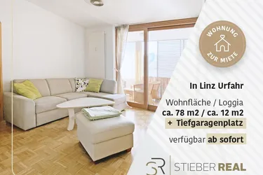 JUST BRING YOU! Vollmöblierte Wohnung mit TG in Urfahr! Heizkosten inkludiert!