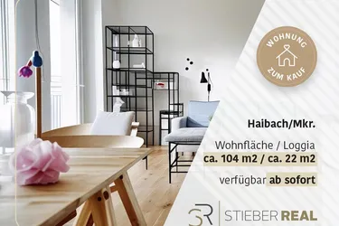 PREMIUM LIVING! 4-Raum-Wohnung mit Loggia und TG-Platz