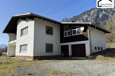 Zweifamilienhaus im Teilrohbauzustand in Außerbraz