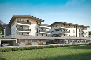 Projekt Dorfkristall: Moderne 2-Zimmer Wohnungen in zentraler Lage