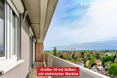 3-Zimmer-Wohnung inklusive Sanierungspaket, Balkon mit Fernsicht! Jetzt besichtigen und Böden, Fliesen und Türen vor Bezug frei wählen!