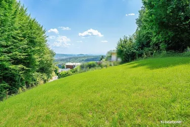 Erhöht gelegenes 911 m² Baugrundstück samt 5.000 m² Eigenwald in Stattegg