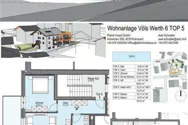 Völs bei Innsbruck - Eigentumswohnung Top 5