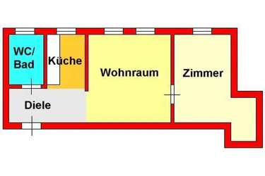 Provisionsfrei: kürzlich saniertes 2-Zimmer-Dachstudio in St. Peter bei Schimautz