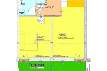 Moderne Neubau-Terrassenwohnung mit Tiefgarage bei LKH/Med-Uni ab 01.11.2025