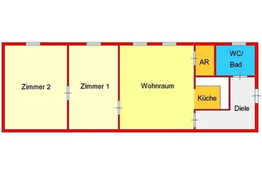 zentrale Stadtwohnung in ruhiger Innenhoflage in der Herrengasse - Innenstadt