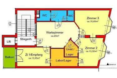 Perfekt aufgeteilte Geschäftsräume zentral bei Lendplatz - Neubaugasse - zu vermieten!
