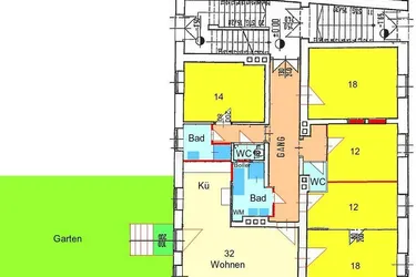 Großwohnung mit Eigengarten in Geidorf-Bestlage bei UNI/LKH