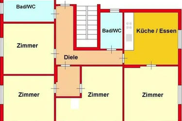 Provisionsfrei: perfekte 4er-WG-Wohnung im Herz-Jesu-Viertel - TU-Nähe