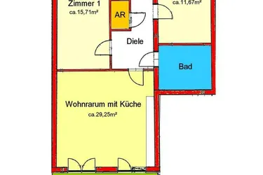 Provisionsfreie 3-Zimmerwohnung mit Terrasse und Tiefgarage Nähe LKH/Med-UNI - Leonhardstraße zu vermieten!