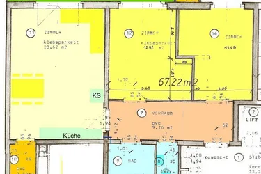 Provisionsfreie 3-Zimmerwohnung mit Loggia und TG-Stellplatz