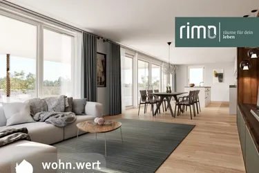 Expose Luxuriöses Penthouse mit 4 Zimmern in Götzis - ca. 190 m² Terrasse, 2 Bäder uvm. / Top B6