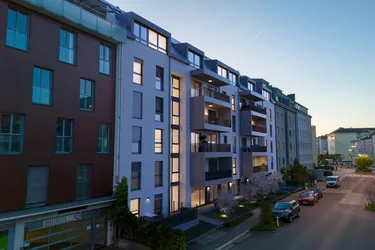 BAUSTART erfolgt! - PILLmein. - Neubau-Dachgeschoss-Wohnung mit Empore über den Dächern von Linz Hochwertig wohnen, wo das Leben stattfindet!